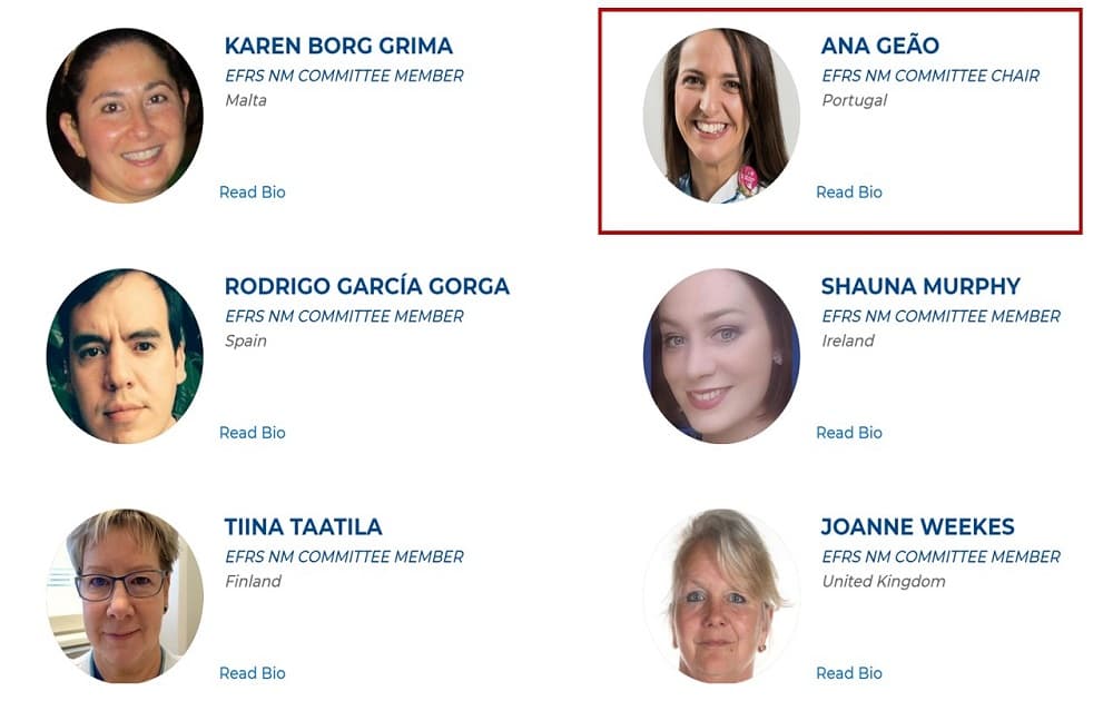 Portuguesa nomeada para Chair do Nuclear Medicine Expert Committee da European Federation of Radiographer Societies