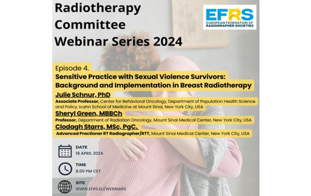 EFRS Radiotherapy Committee Webinar Series 2024 - Episode 3