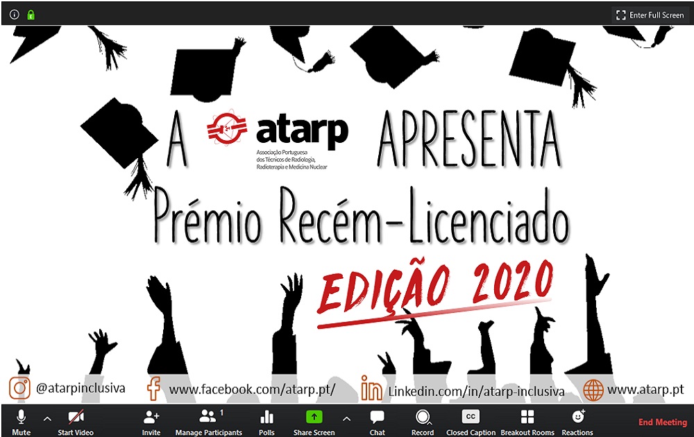 Prémio Recém Licenciado ATARP Edição 2020